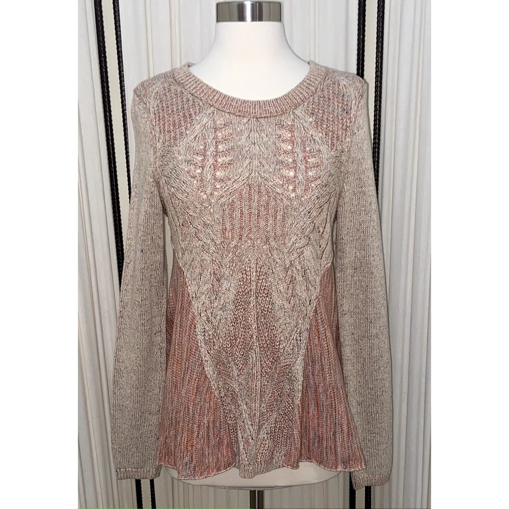 NWOT Anthropologie Rose and Beige Moth x Anita Sweater Size Women's XS